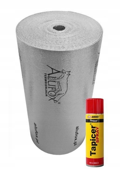 Alufox Folia termoizolacyjna 25mb 1x klej gratis