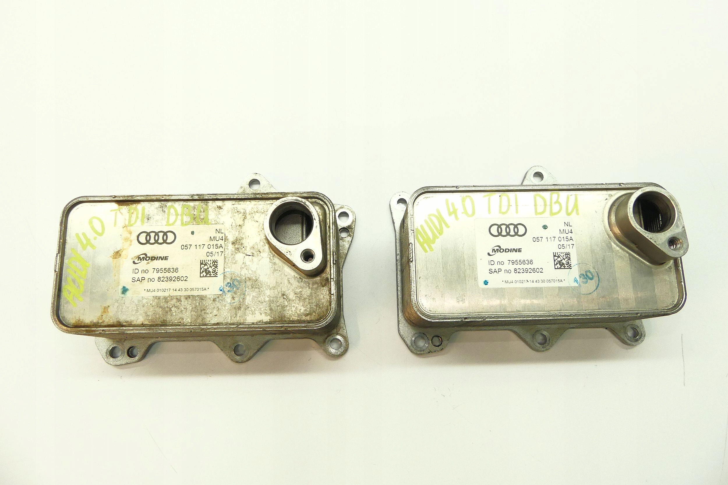 AUDI Q7 Sq7 Q8 Sq8 PANAMERA S 4.0 TDI V8 DBU ЧАС РАДІАТОР МАСЛА