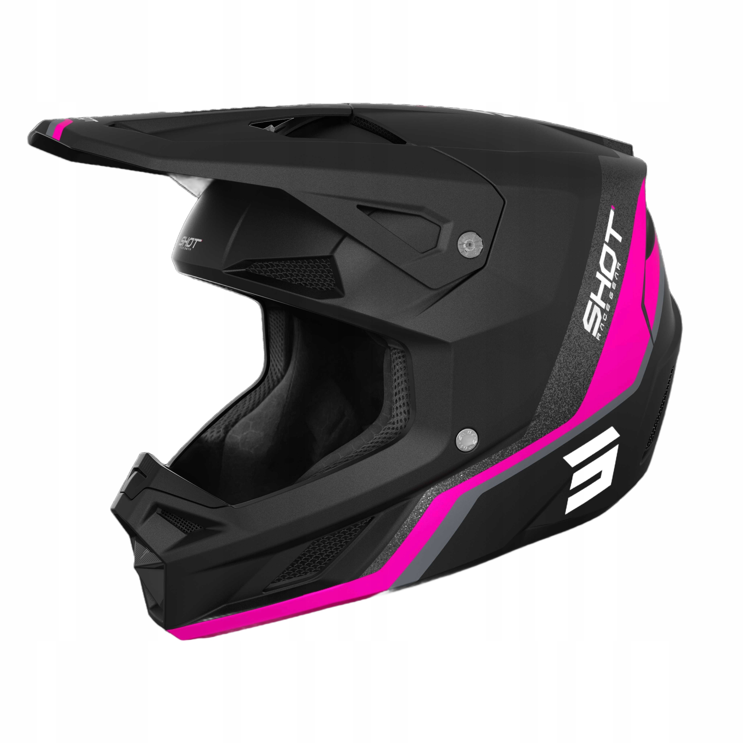 Crossová Prilba Na Štvorkolku Shot Speed Atomic Pink Matt (XL) A05-21OB-A02-11