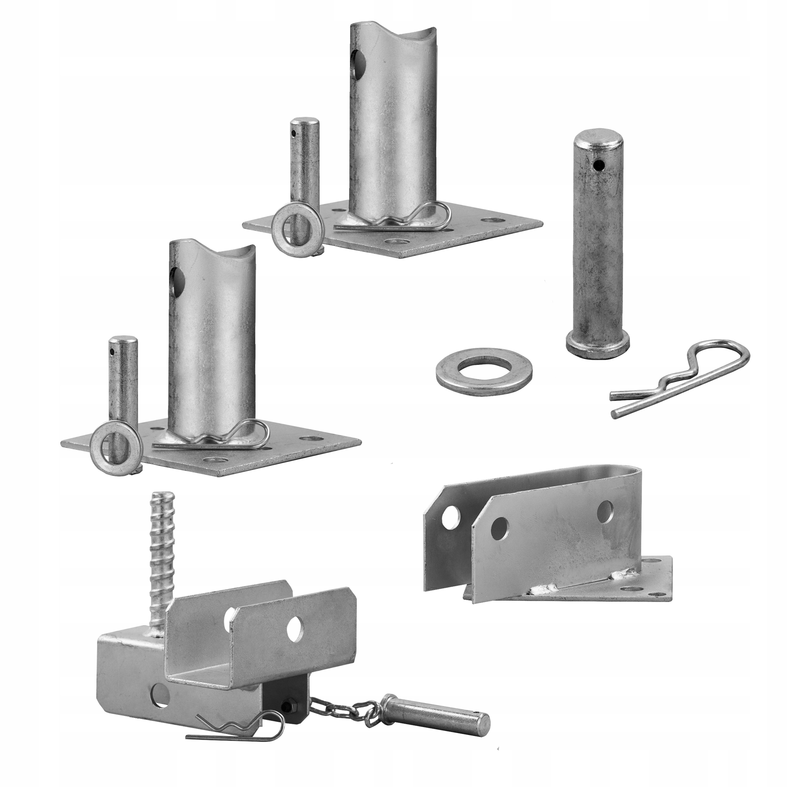 Sada pro vertikální nastavení podpěr pro stavební razítka, bednění