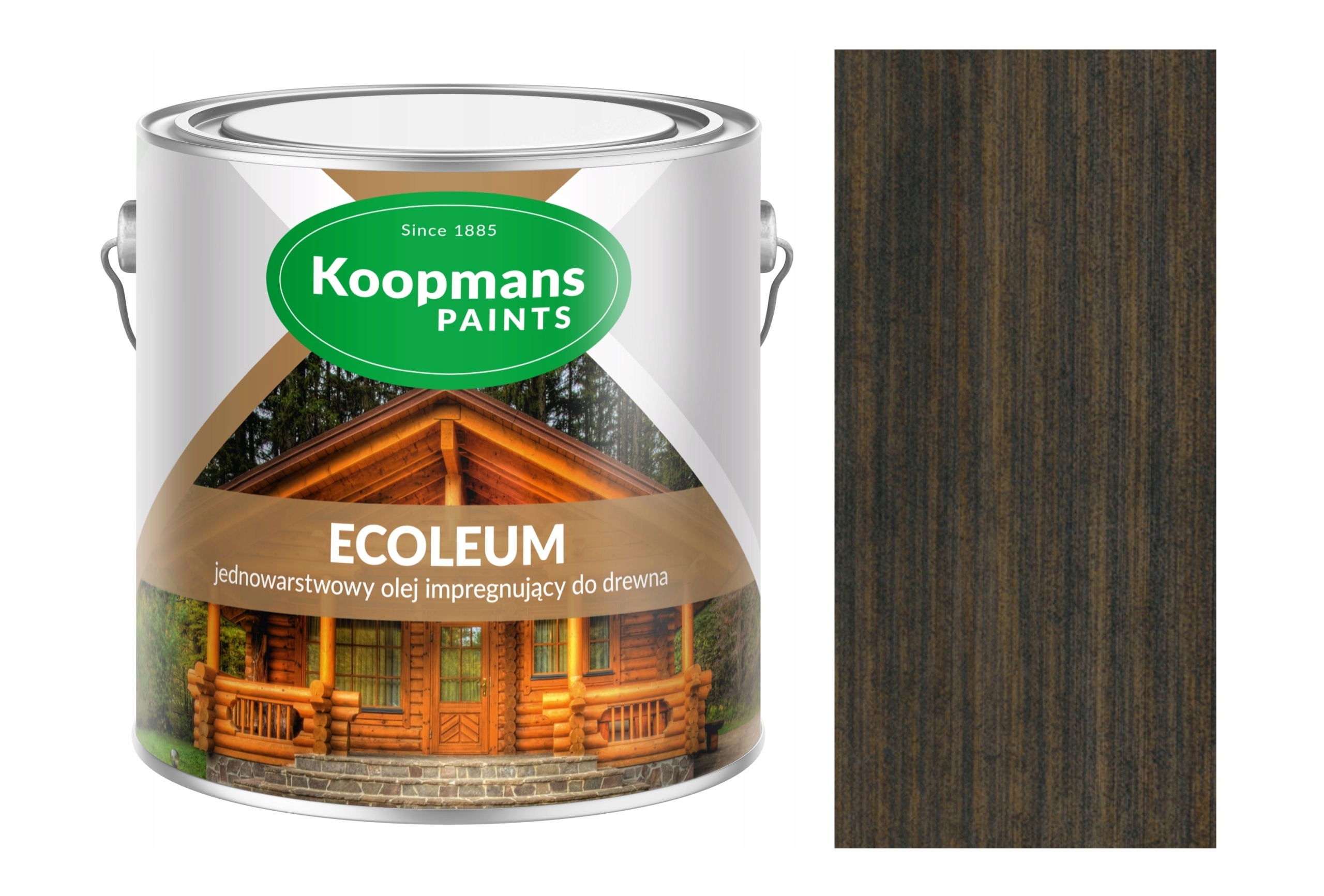 Koopmans Ecoleum Impregnační Olej Na Ochranu Dřeva 2,5 L 239 Černý