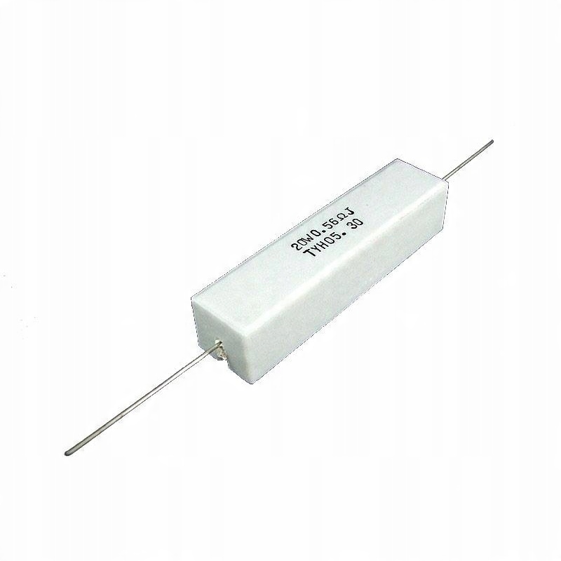 

Rezystor ceramiczny 20W - 6,2ohm - 5%