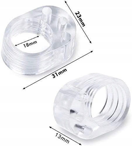 Przezroczysty Stoper: Odbijak na Klamkę dla Bezpieczeństwa Twoich Ścian Marka inna marka