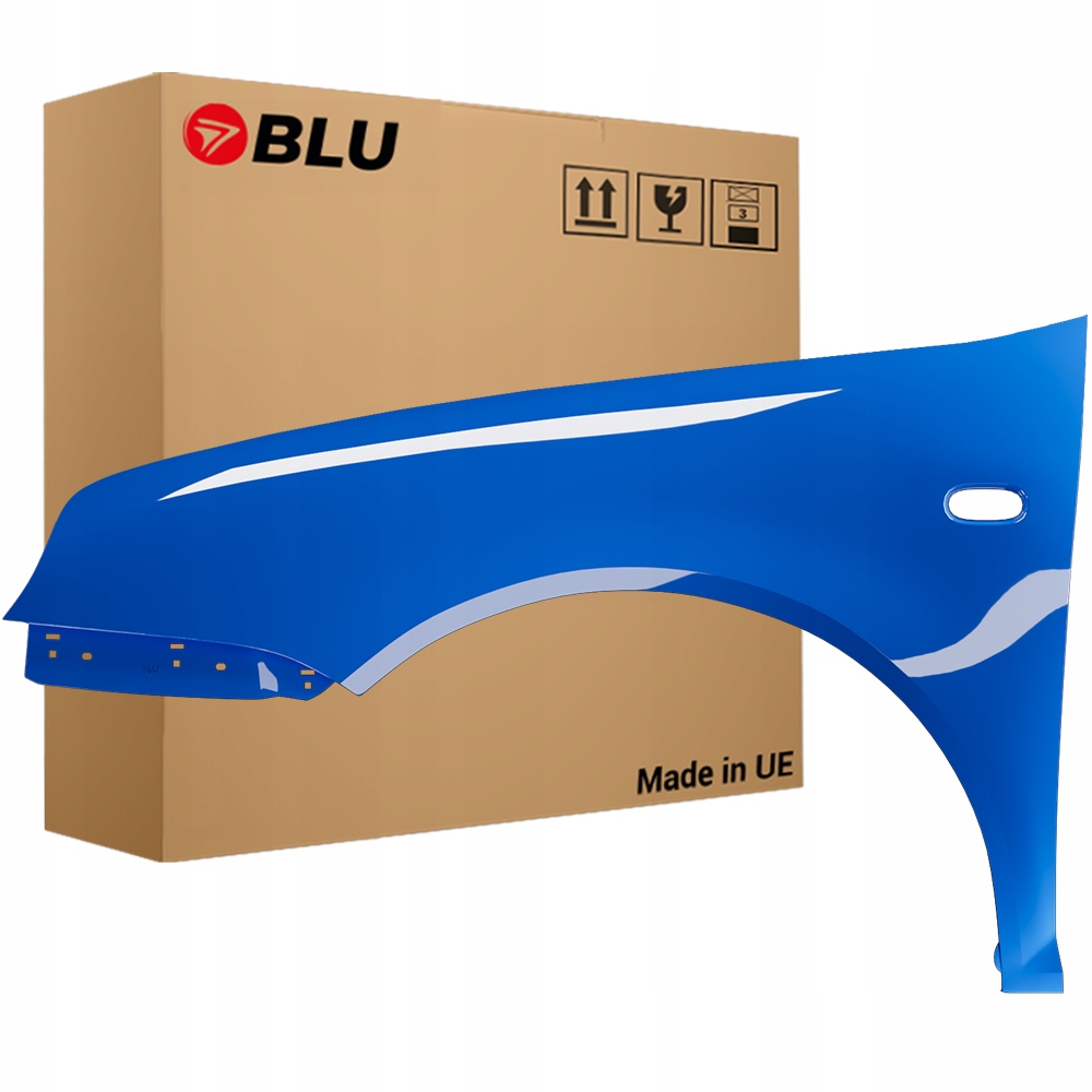 Blu Blatník Vw Golf IV 4 LA5C levý modrý 97-06 přední