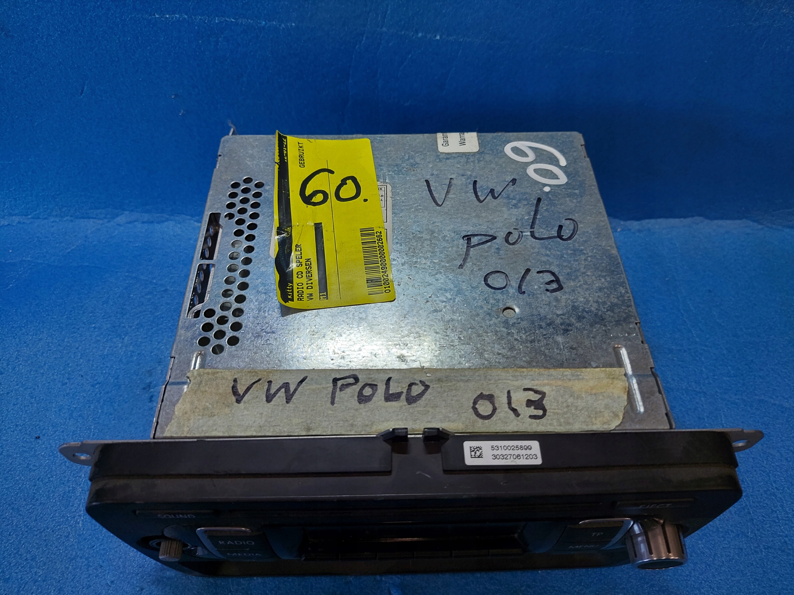 RADIO EKRAN POLO V 2011 R 5M0035156D