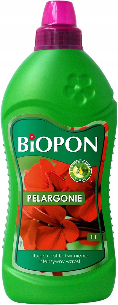 

Biopon nawóz w płynie do pelargoni 1L