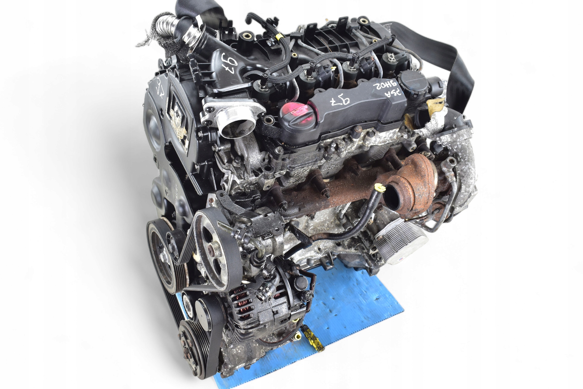 Silnik C3 II C4 BERLINGO XSARA 1.6 HDI 9H02 9H03 9HX 9HW 9HV @ KOMPRESJA @