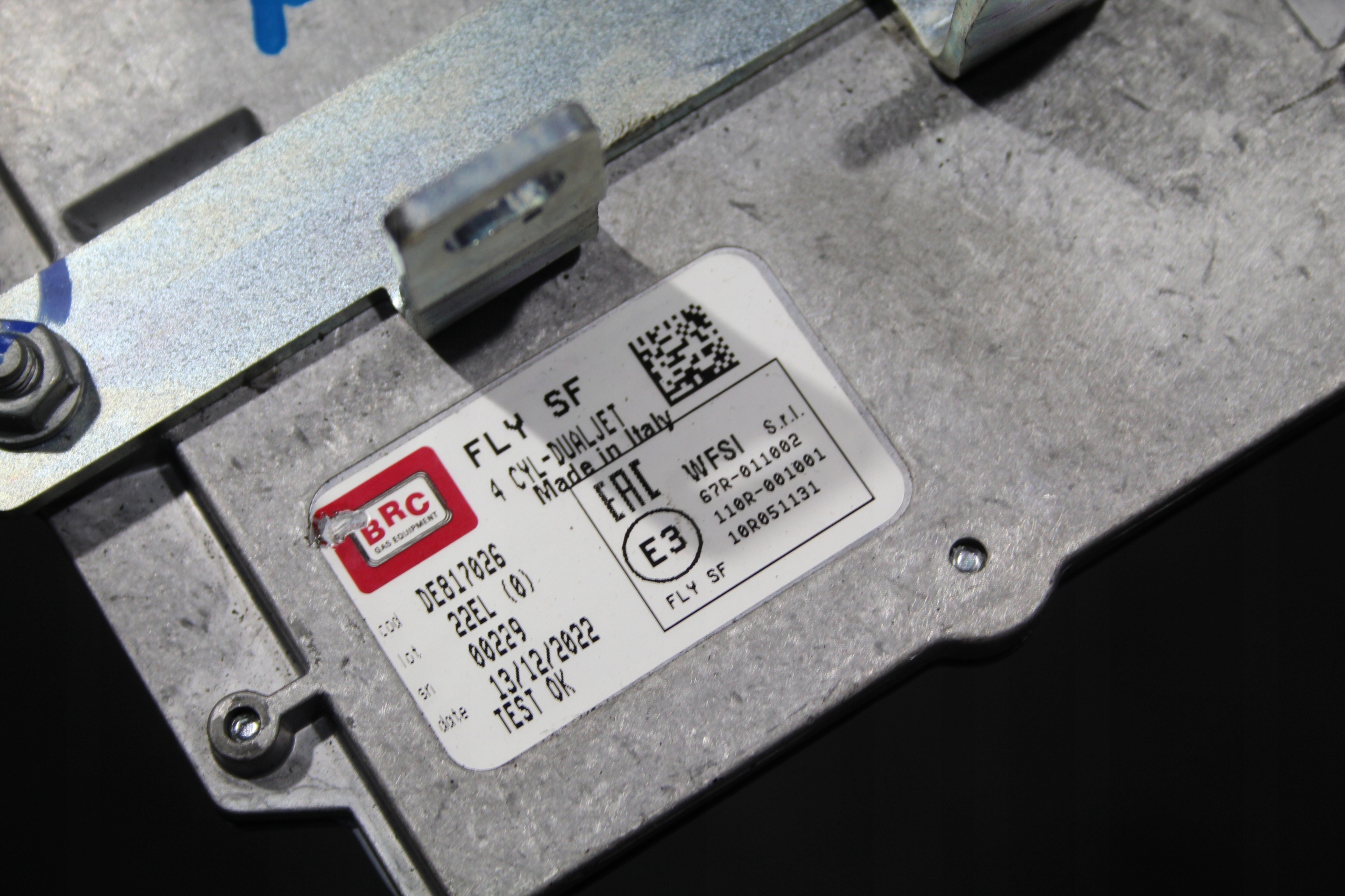 module control unit INSTALACJI GAZOWEJ BRC KIA RIO IV 4 LIFT DE817026