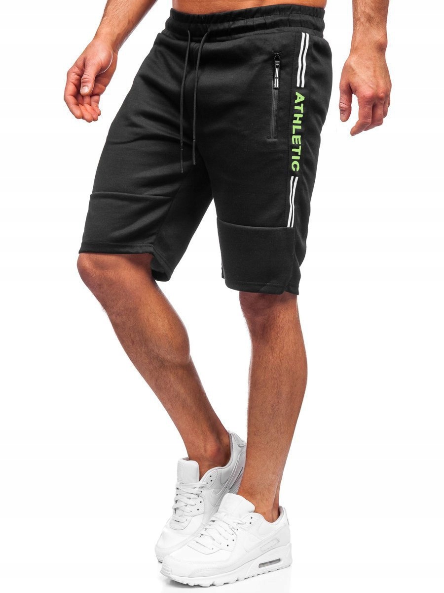 

Krótkie Spodenki Dresowe Czarne JX211 DENLEY_2XL