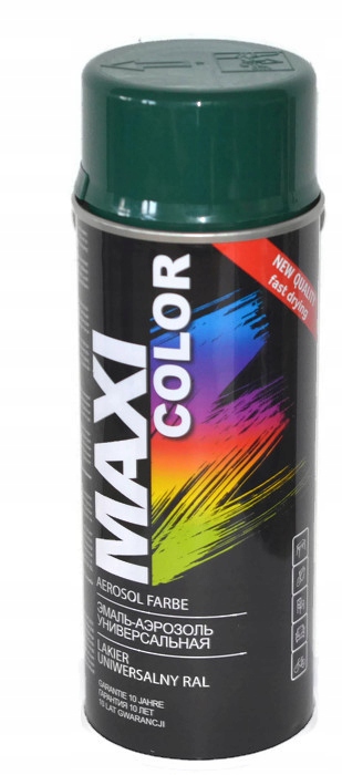 RAL 6005 MAXI COLOR SPRAY 400ML FARBA LAKIER NITRO