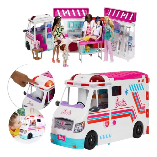 Barbie HKT79 Karetka Mobilna klinika