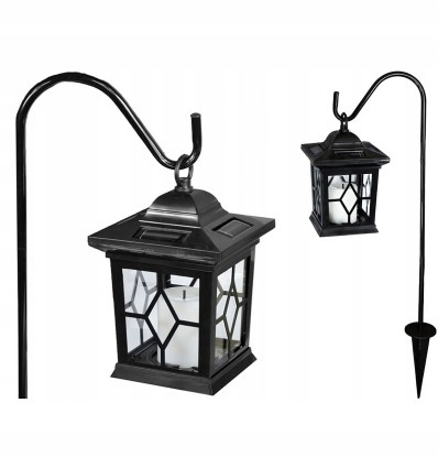 

Lampka ogrodowa Solarna Retro wbijana Led Płomień