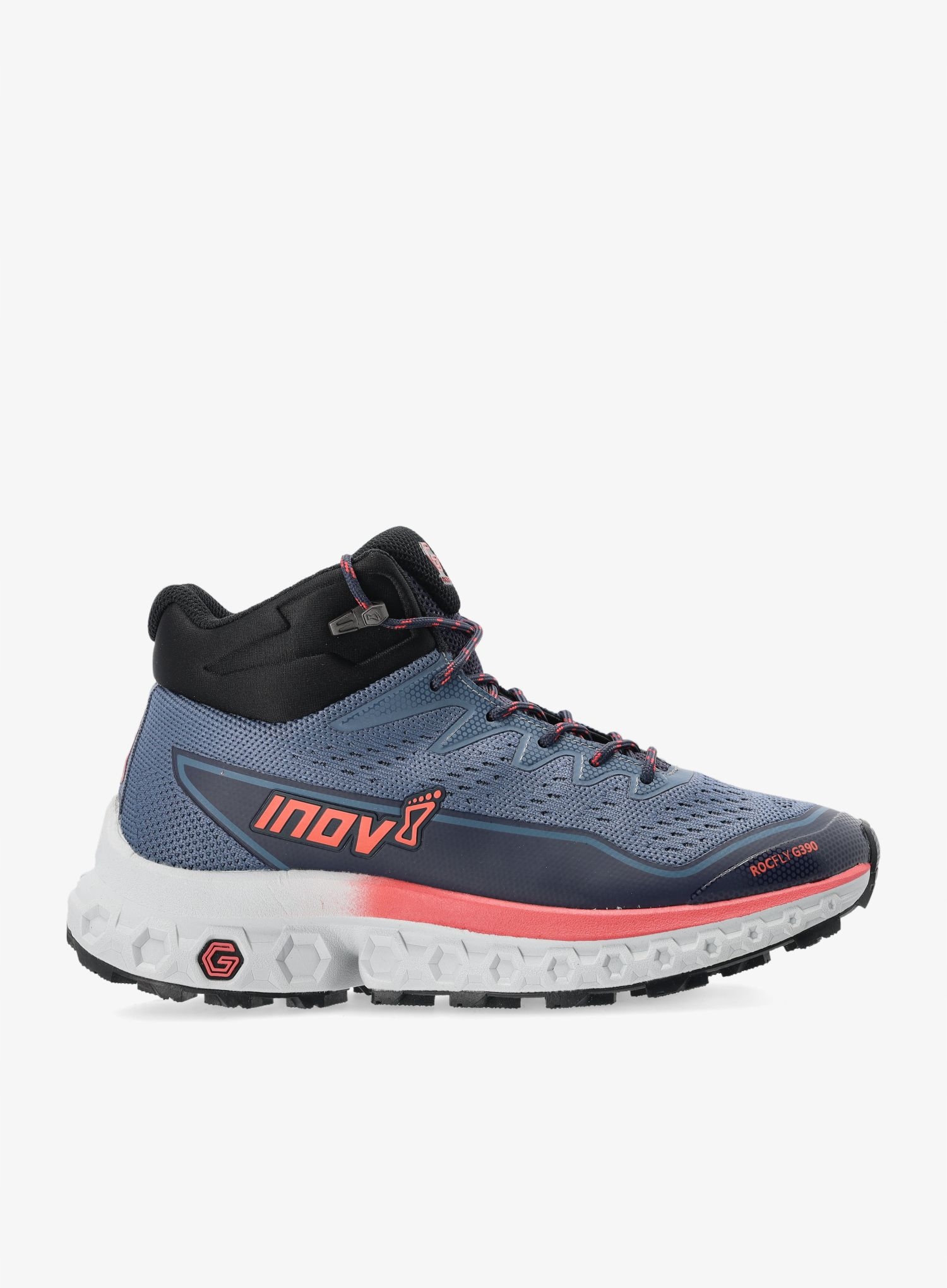 Dámské turistické boty Inov-8 RocFly G 390 lilac/coral 39.5