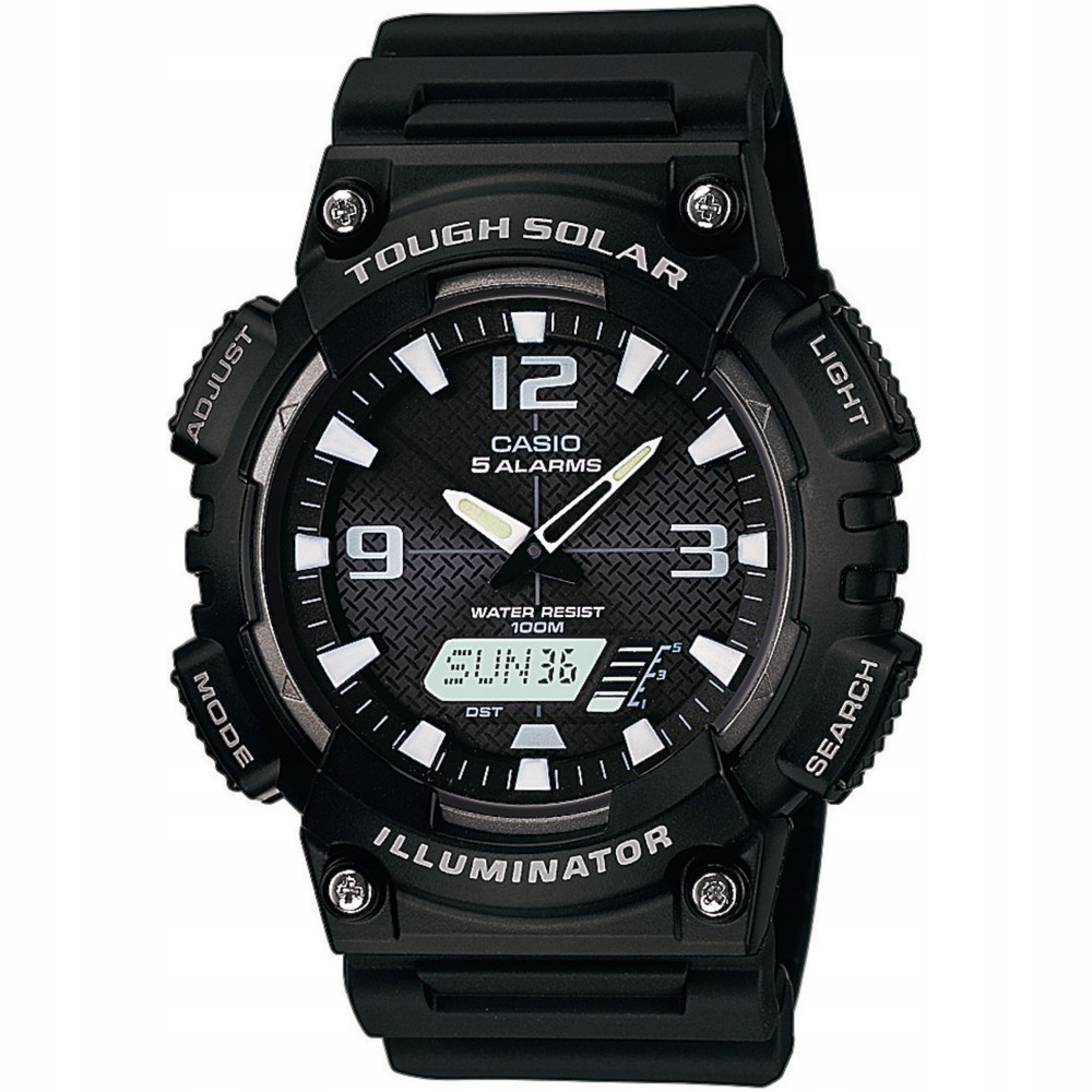 Pánské Hodinky Casio AQ-S810W-1AVEF, černý řemínek