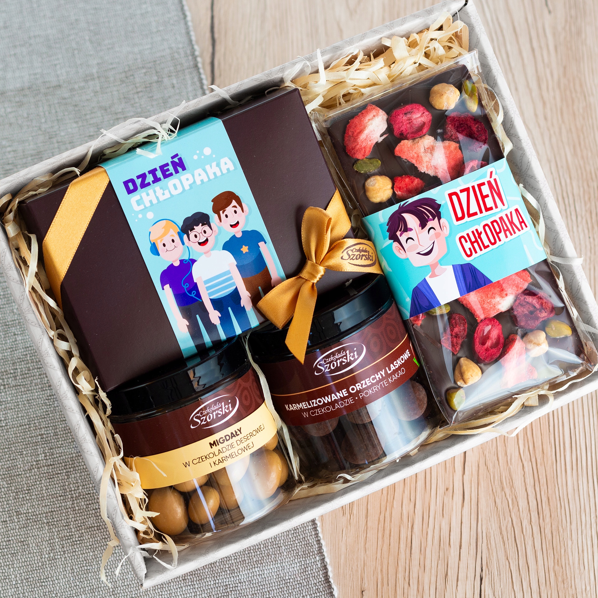 Słodki zestaw prezentowy dla Chłopaka