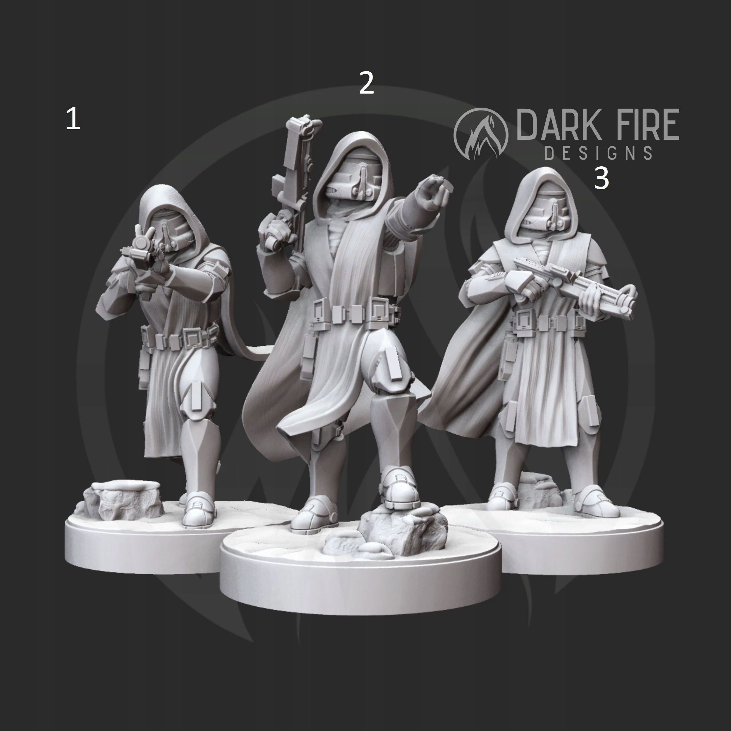 Cold Weather Commander model pasuje do gry StarWars Legion 2