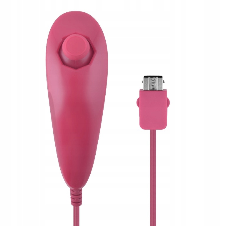 IRIS Kontroler dodatkowy nunchuck gruszka do konsoli Wii / Wii U różowy
