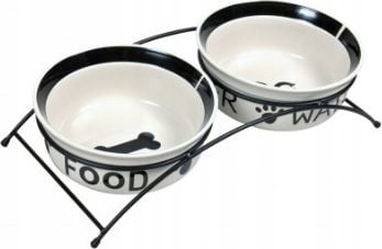 Trixie Miski Ceramiczne Na Stojaku 1.6 l/o 20 cm