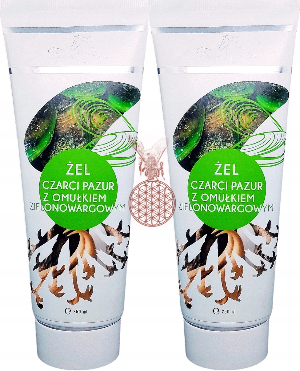 

Żel Czarci Pazur z Omułkiem Zielonowargowym 500ml+
