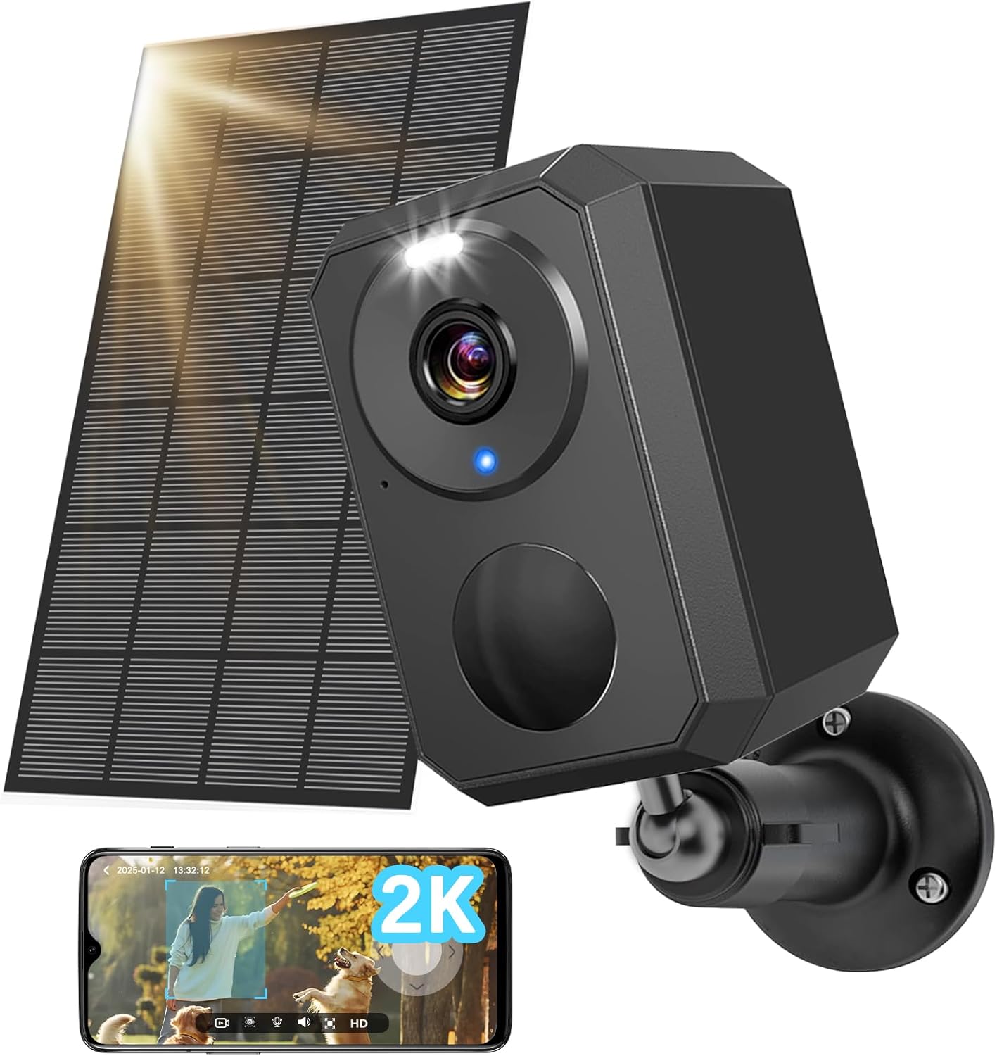 Beenozo 2K Bezdrátová WiFi kamera, 3 Mp