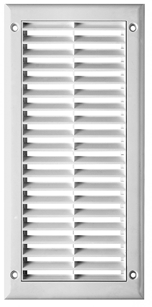 

Kratka Wentylacyjna 150x310 Biała Tworzywo