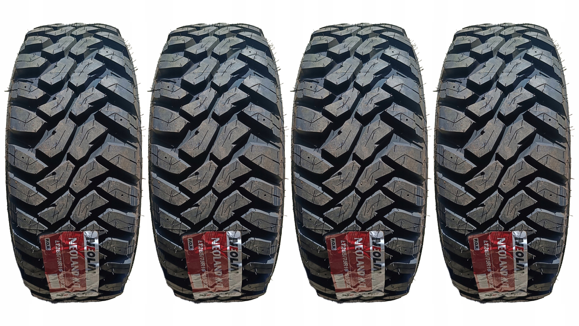 OPONY TERENOWE 285/75R16 NEOLIN NEOLAND POR M/T BIAŁE LITERY
