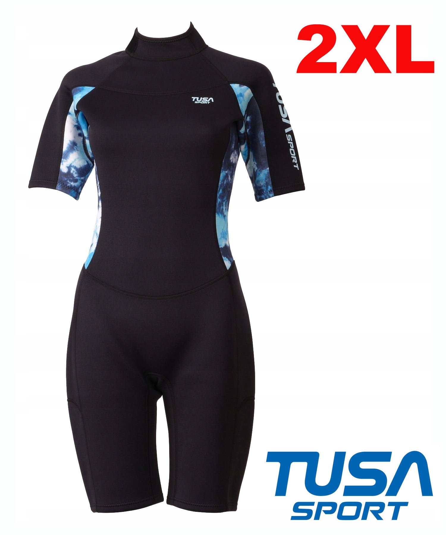 Tusa Pianka Nurkowa Krótka Skafander Neoprenowy 2mm UA5307 damska 2XL 177cm
