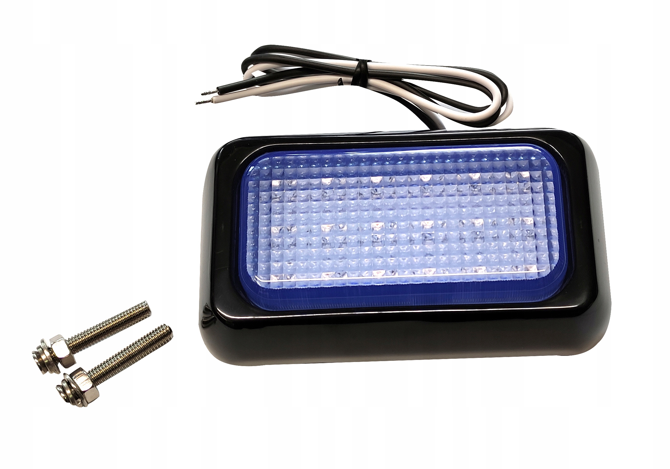 LAMPA LED migająca błyskowa niebieska