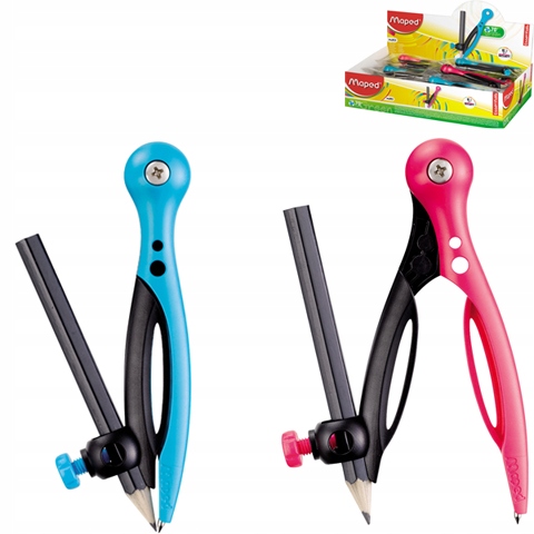 Cyrkiel Essentials+ołówek MAPED