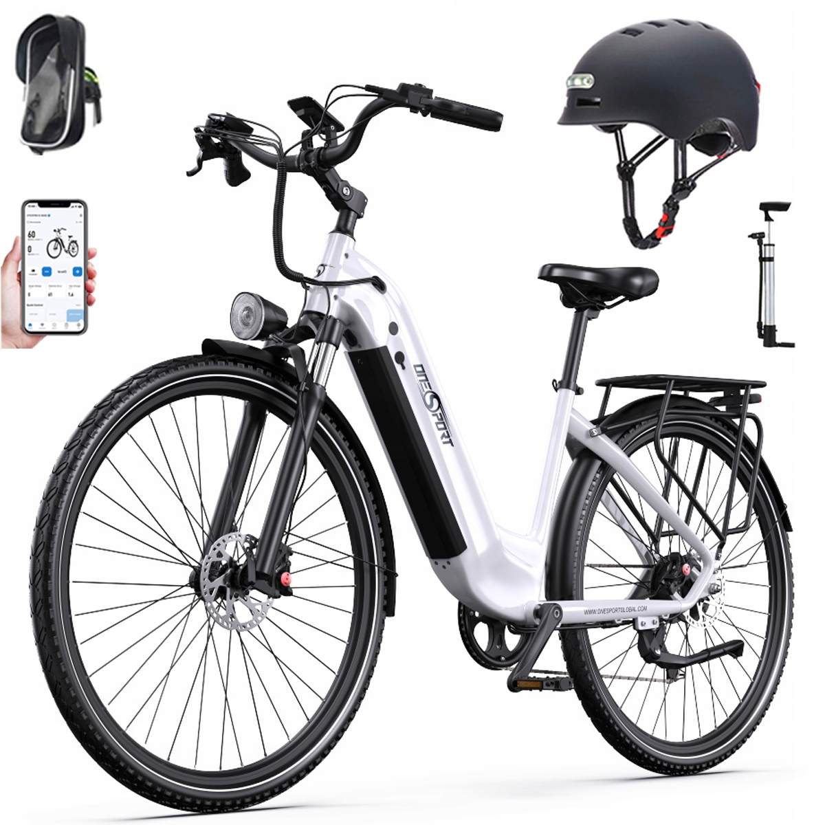 Elektrokolo Onesport OT05 pro 36V 22.5Ah 140 km Pánské/Dámské kolo 27,5"