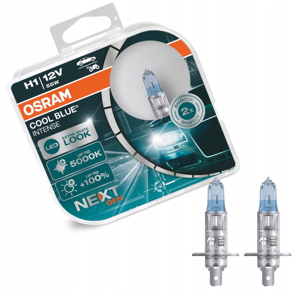 

Żarówki Osram H1 Next Generation Cool Blue Intense