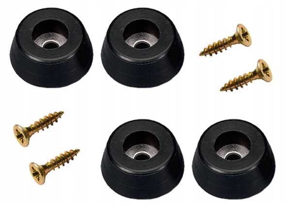 

Nóżki gumowe pod kolumny Monacor HF-70 wkręt 4szt