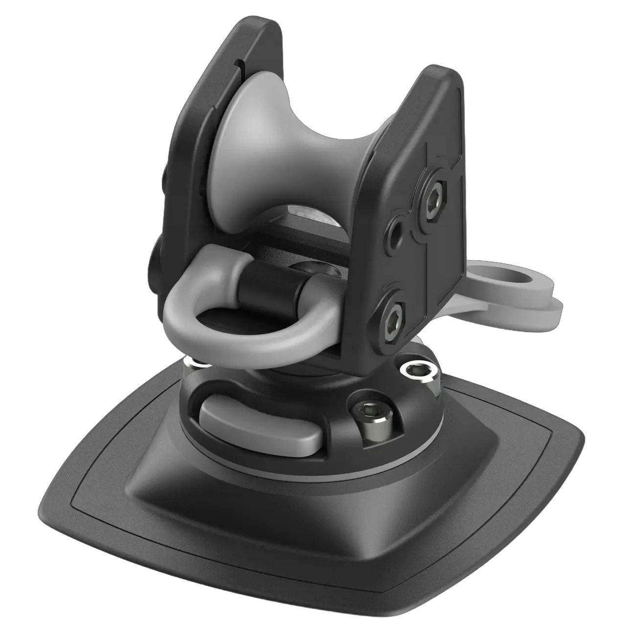 Rolka kotwiczna obrotowo-uchylna zestawem do montażu na Pcv ARRp002 Borika