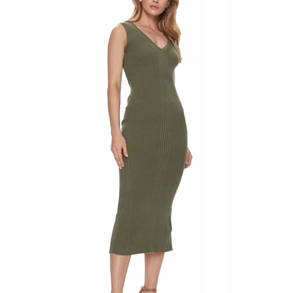 Šaty Guess Marie W4RK35 Z3C71 Khaki