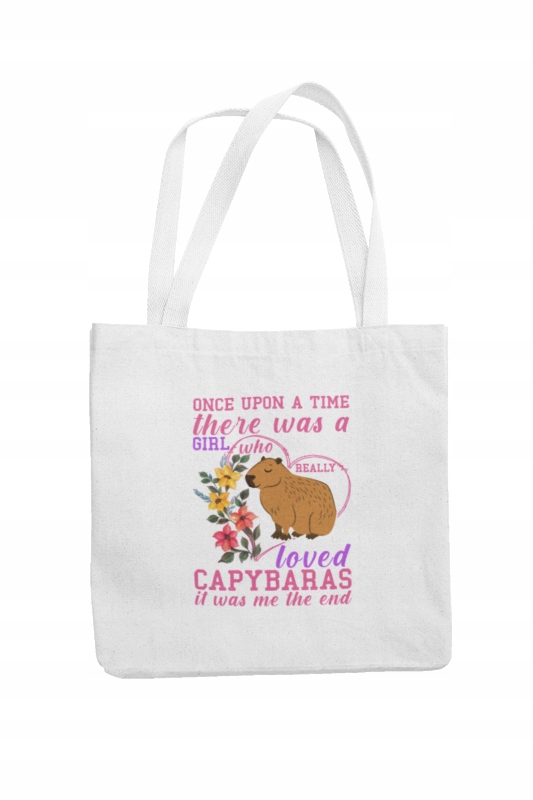 Torba Kapibara Copybara Prezent Fana Biała 1