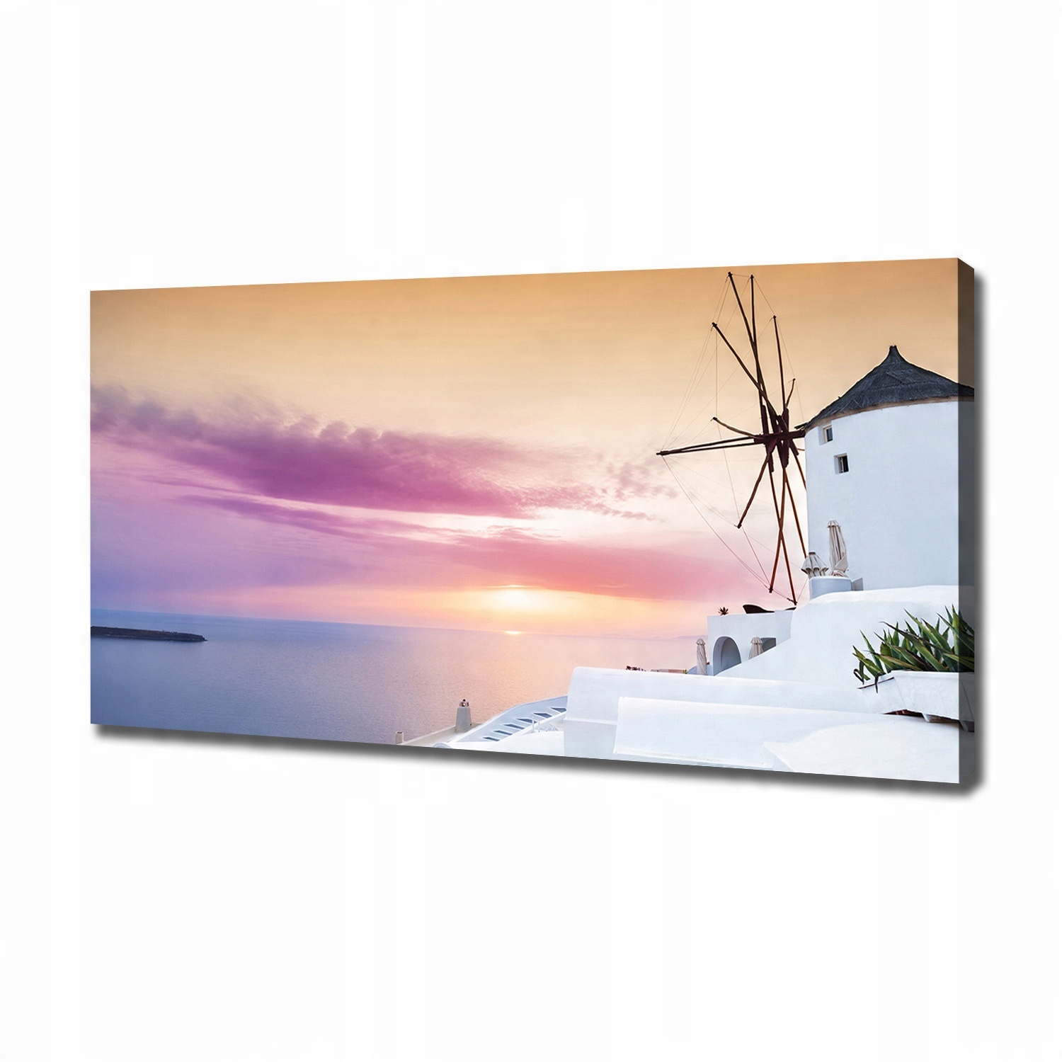 

Foto obraz na płótnie Santorini Grecja 120x60 cm