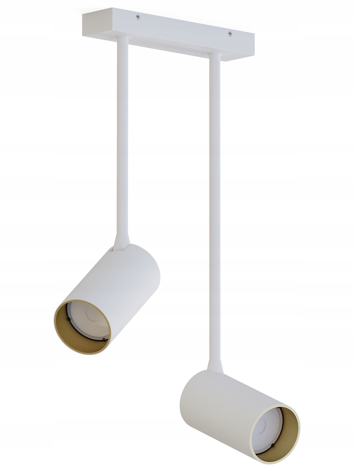 Stropná lampa Spot Mono Long biela 2xGU10 Moderné Kuchynské Osvetlenie