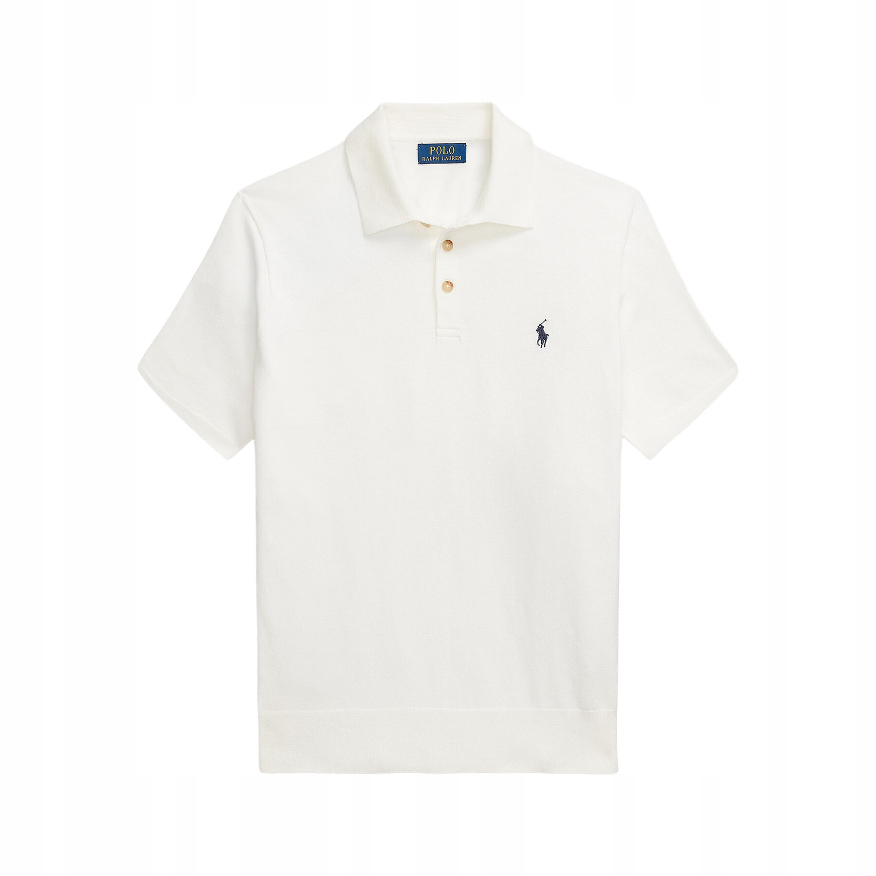 Polo Ralph Lauren Męskie Polo Biały 710980682005