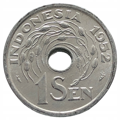 52572. Indonezja, 1 sen, 1952r.