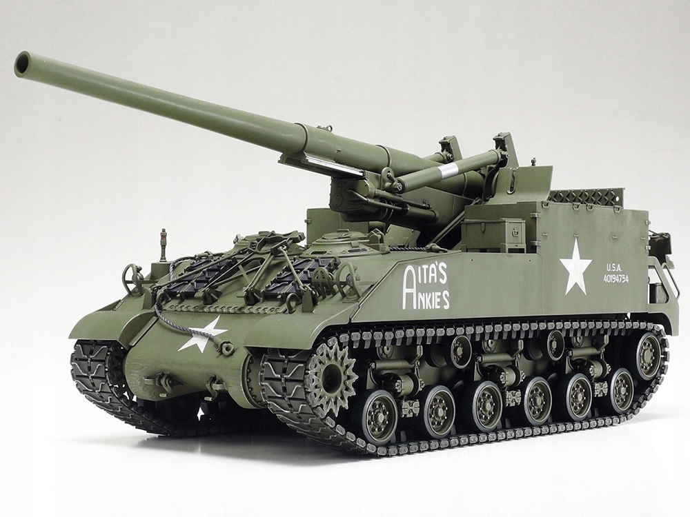 Samohybné dělo M40 155mm model 35351 Tamiya