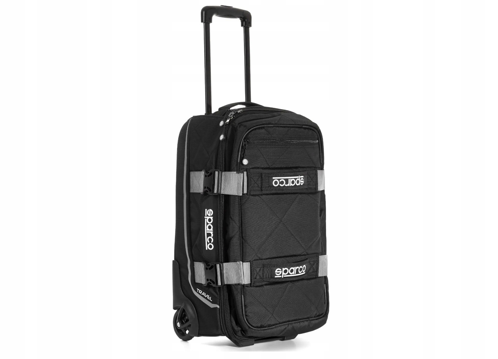 Sparco kufr Travel, barva černo-stříbrná
