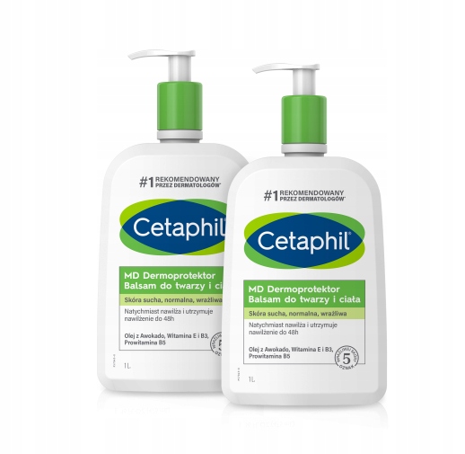 

Zestaw Cetaphil MD Dermoprotektor Balsam 1L x2