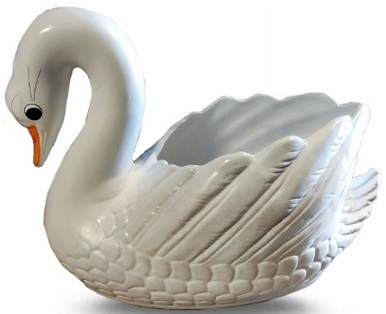 Labuť XL Zahradní Figurka Květináč Obal