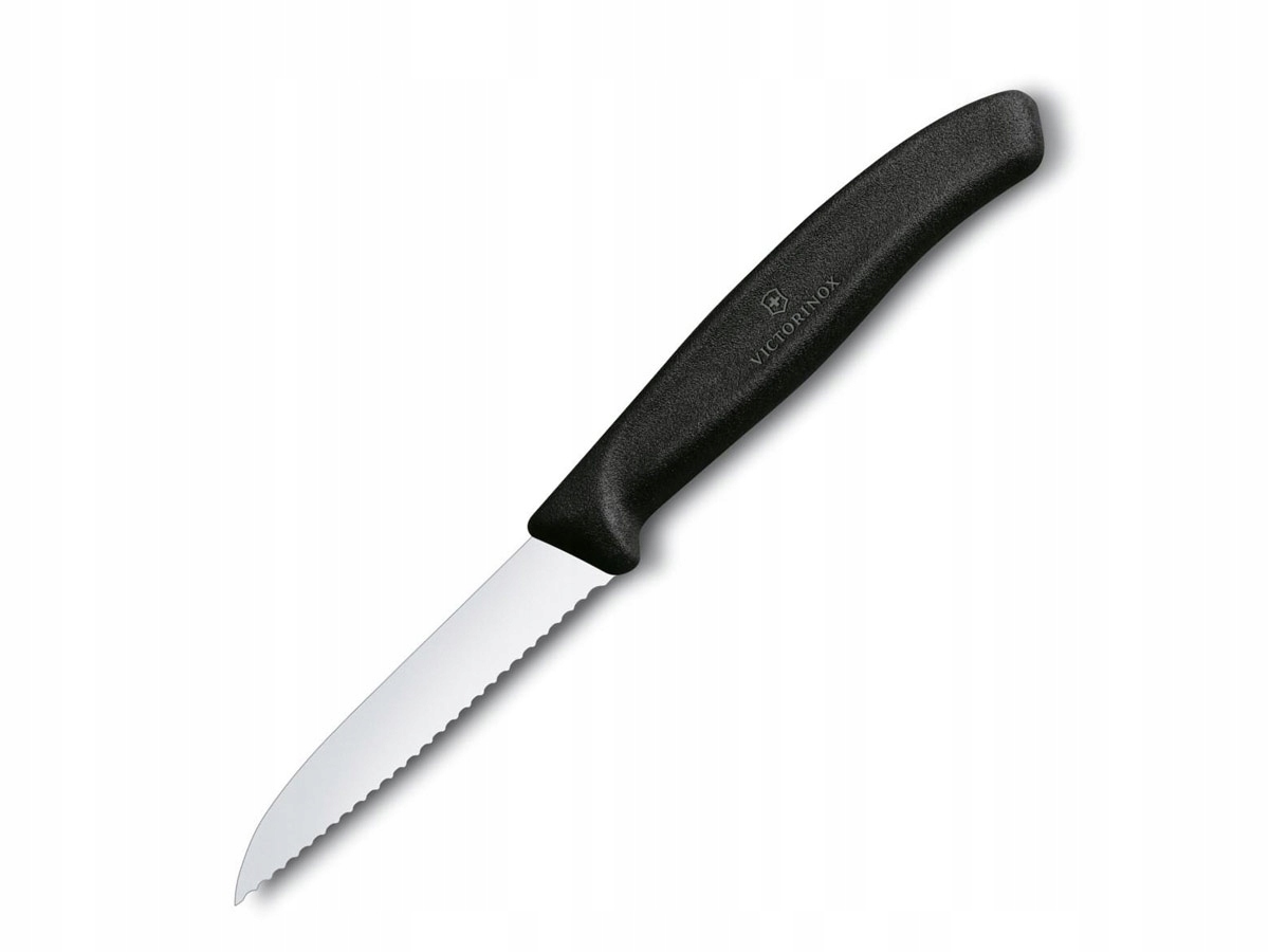 

Nóż do jarzyn ząbkowany 8 cm czarny Victorinox