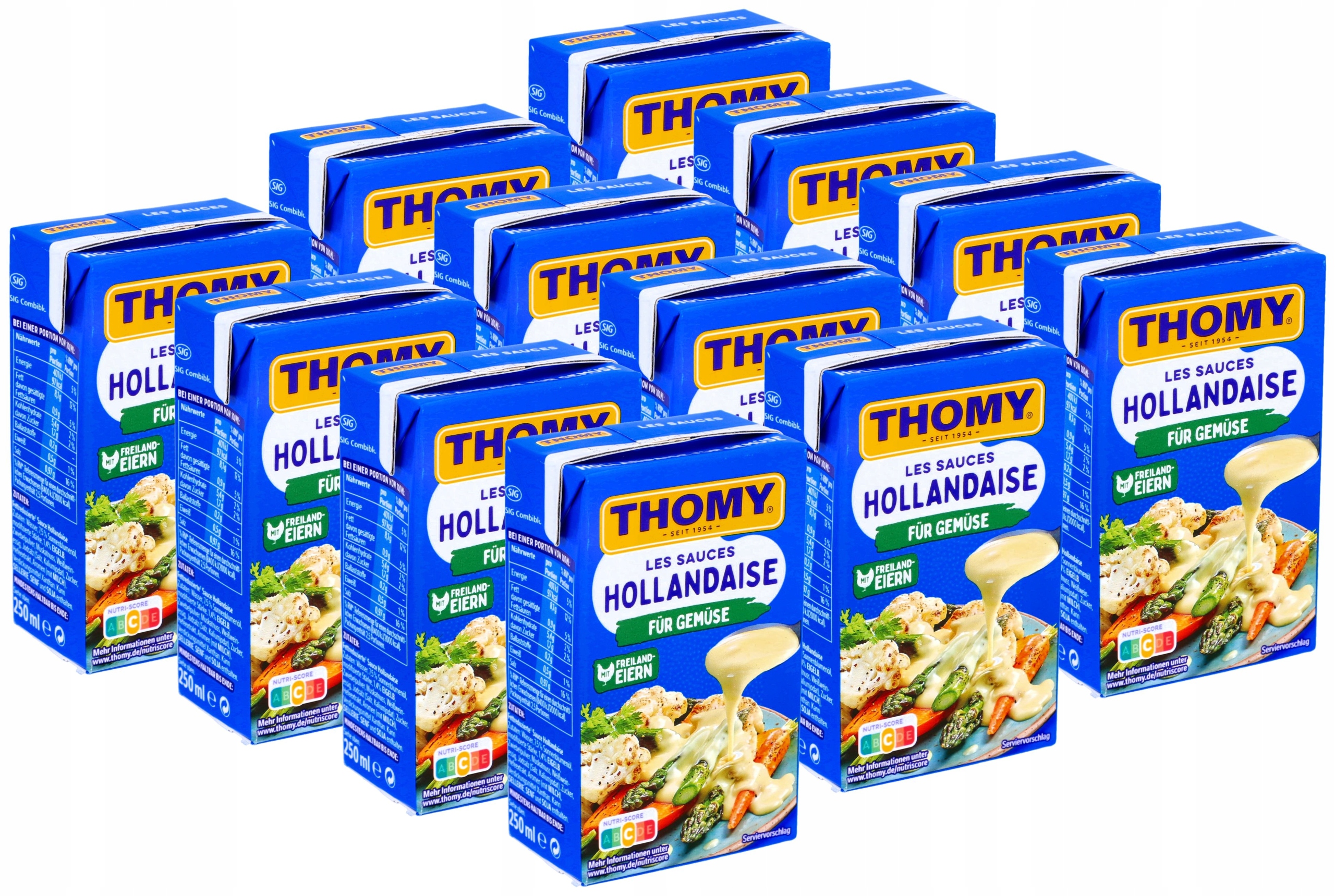 Thomy Omáčka 12x250 ml na chřest brokolice zeleniny připravená k použití