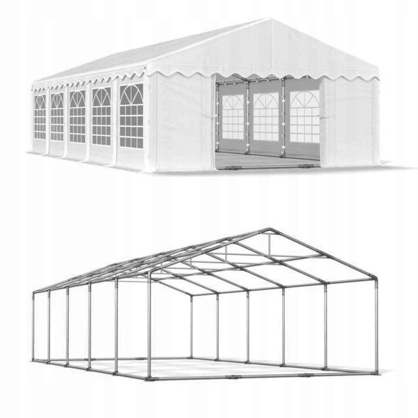 Namiot Ogrodowy 4x10m Stal Das 240 Sp