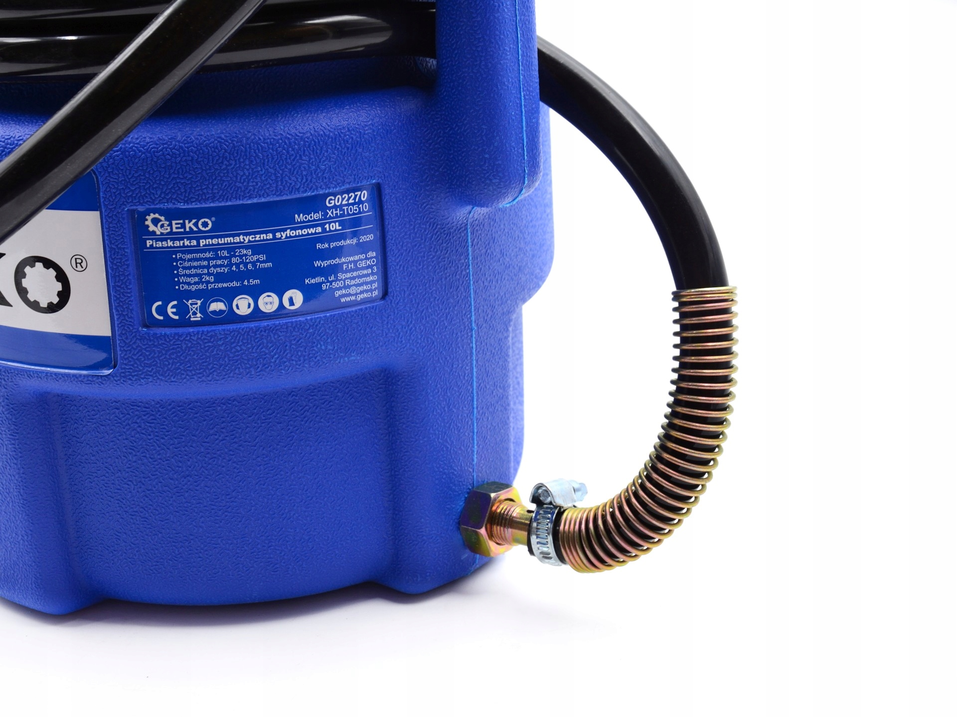 Piaskarka pneumatyczna syfonowa 10L EAN (GTIN) 5901477159824