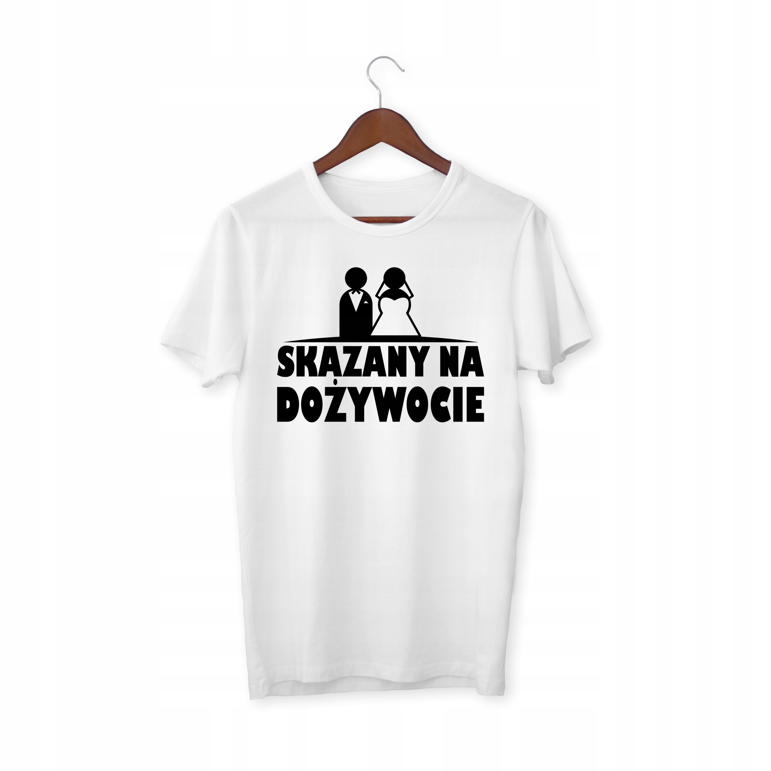 

Zabawny Tshirt Skazany Na Dożywocie Dla Męża Mąż