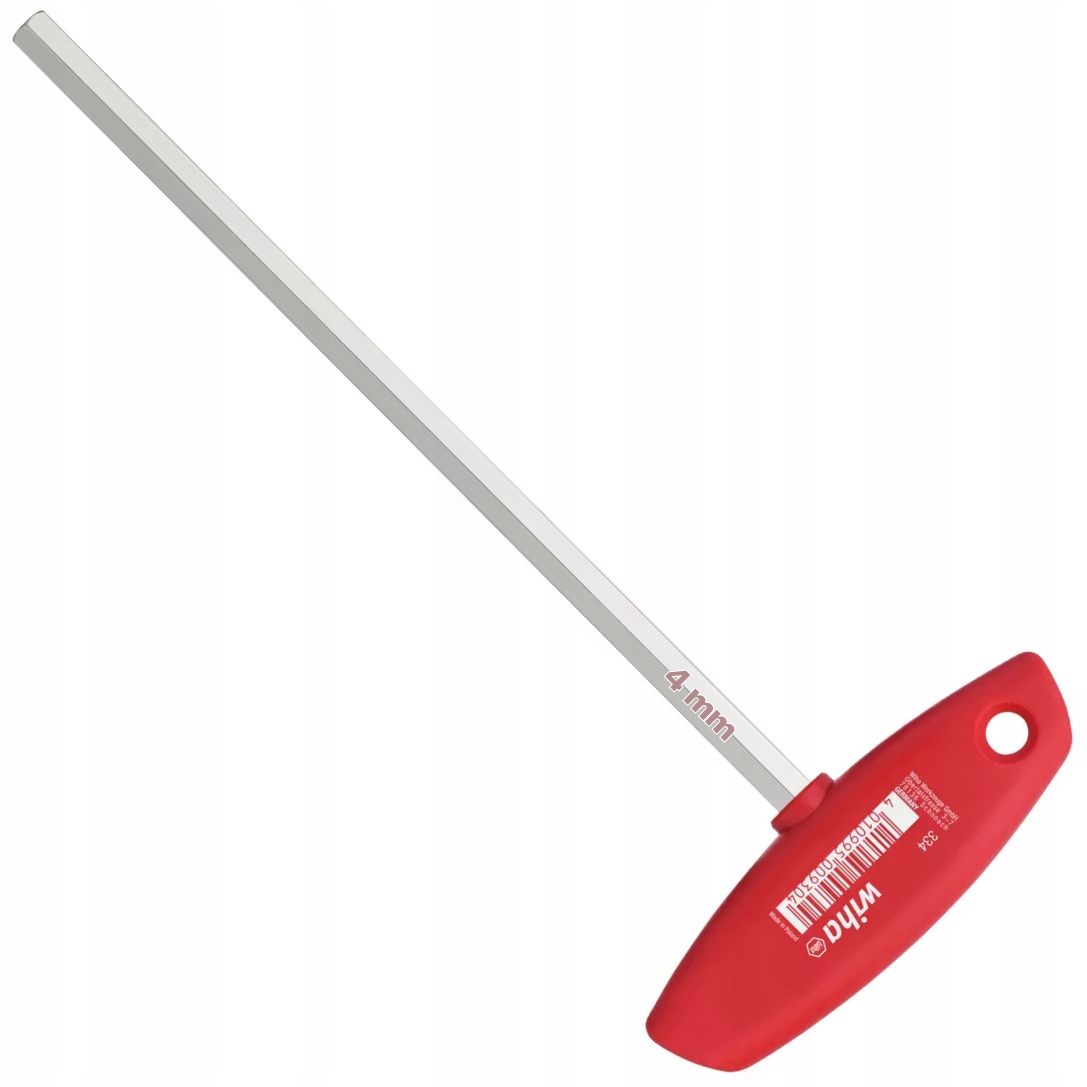 Wiha 00914 Klucz Trzpieniowy T-kształtny Classic Imbusowy 4 mm