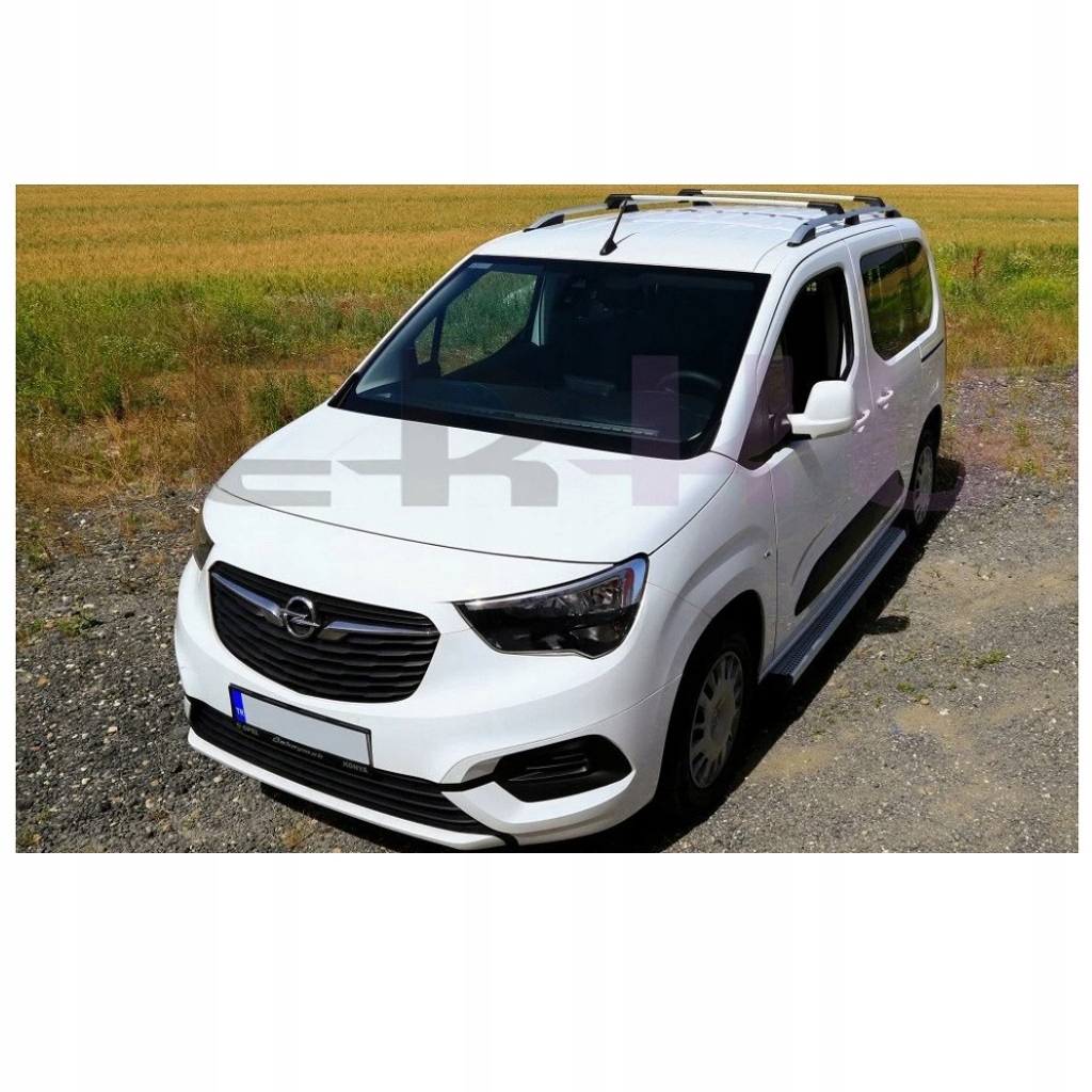 Relingi dachowe FIAT DOBLO MAXI LONG OD 2010-2022 SREBRNE Producent części Inny